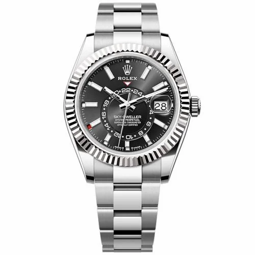 Rolex Sky-Dweller Stainless Steel - White Gold / Black / Oyster 336934-0007 (M336934-0007)